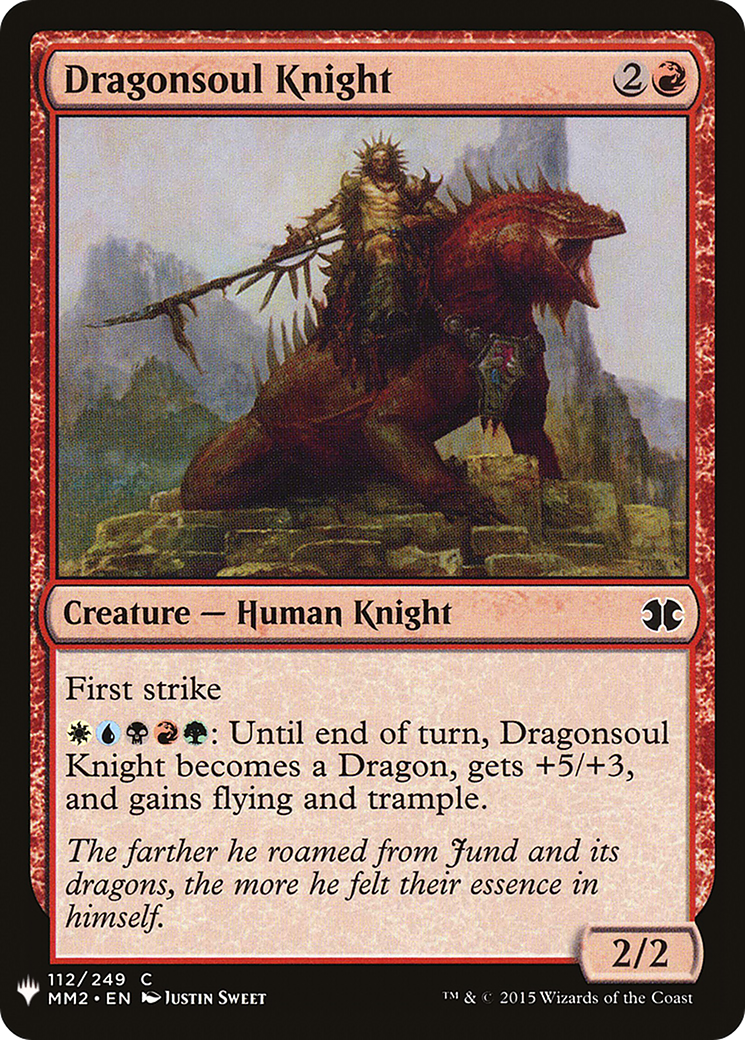 Image of Dragonsoul Knight [Mystery Booster]