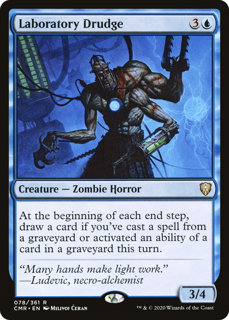 Image of Laboratory Drudge [Commander Legends]