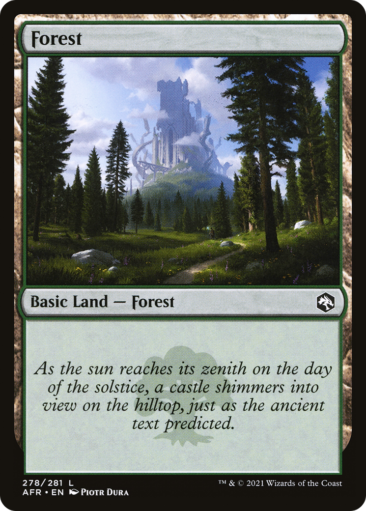 Image of Forest (278) [Dungeons & Dragons: Adventures in the Forgotten Realms]
