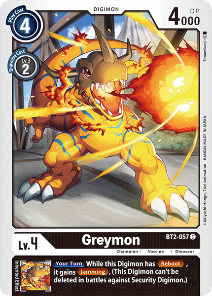 Image of Greymon [BT2-057] [Release Special Booster Ver.1.0]