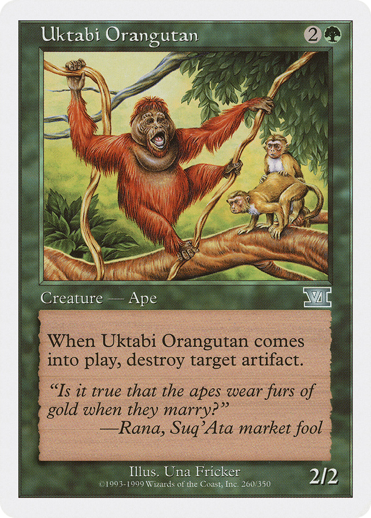 Image of Uktabi Orangutan [Classic Sixth Edition]