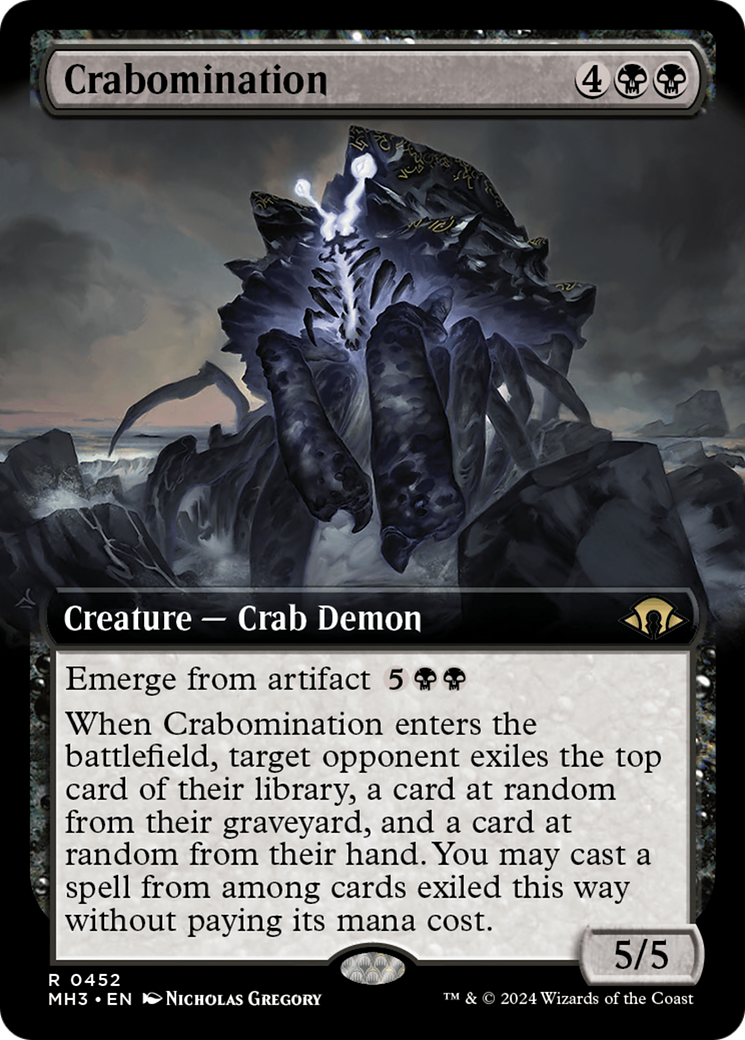 Image of Crabomination (Extended Art) [Modern Horizons 3]