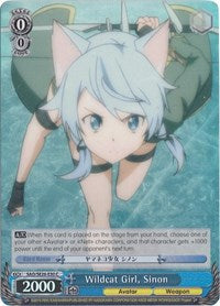 Image of Wildcat Girl, Sinon (SAO/SE26-E30 C) (Parallel Foil) [Sword Art Online II Vol.2]