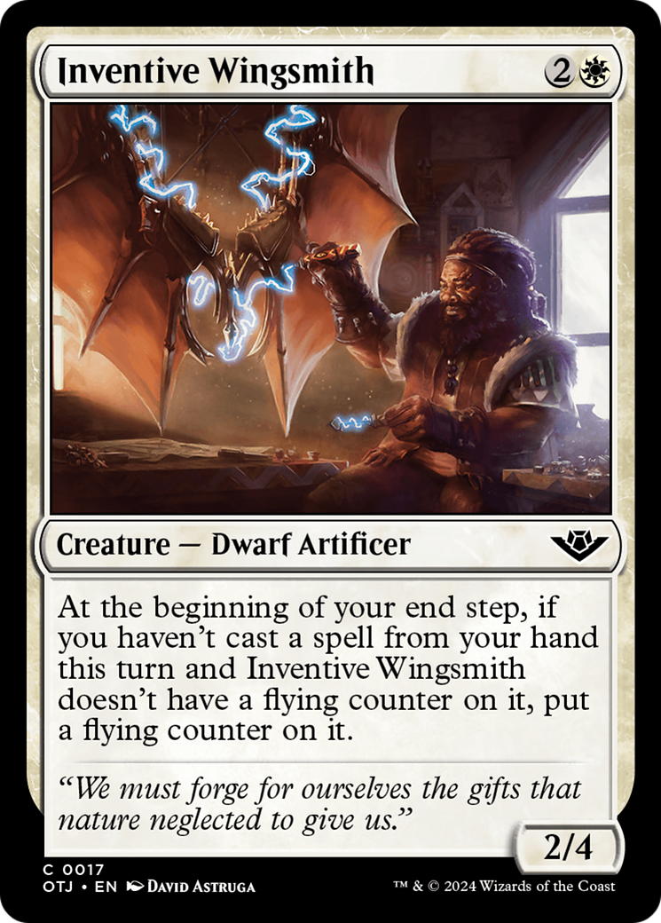 Image of Inventive Wingsmith [Outlaws of Thunder Junction]
