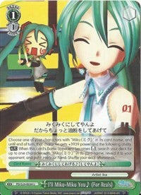 Image of I'll Miku-Miku You~ (PD/S29-E039 U) (For Reals) [Hatsune Miku: Project DIVA F 2nd]