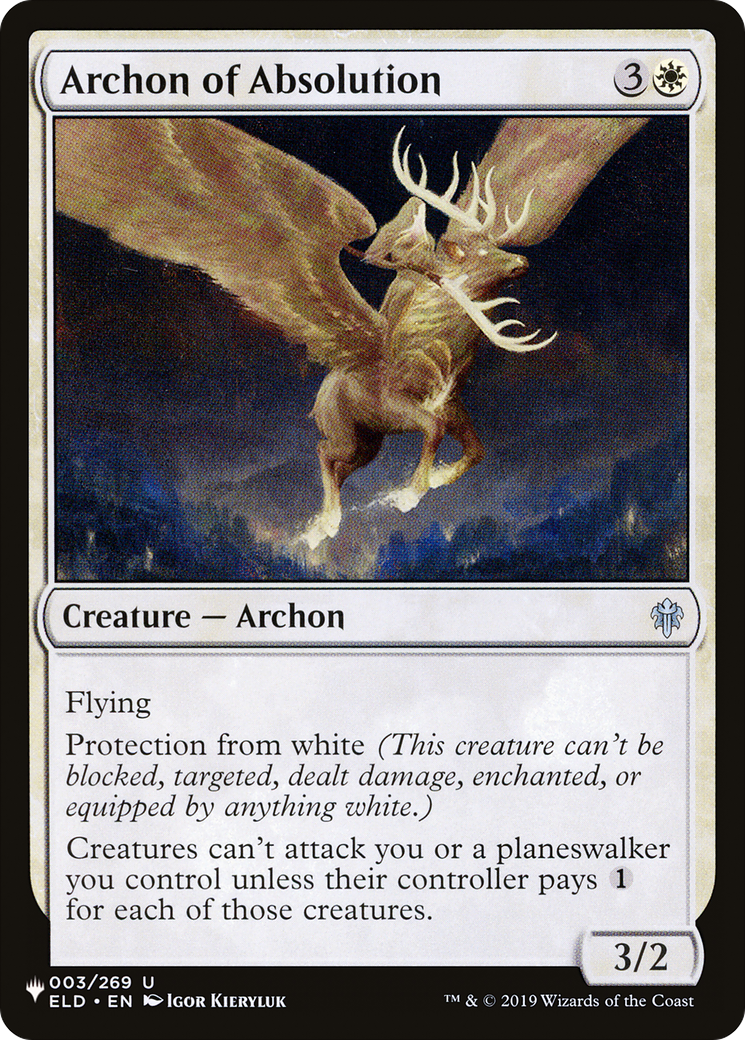 Image of Archon of Absolution [The List]