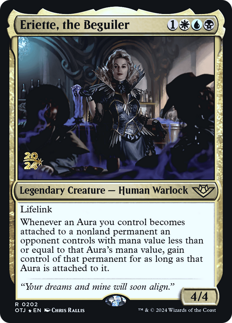Image of Eriette, the Beguiler [Outlaws of Thunder Junction Prerelease Promos]