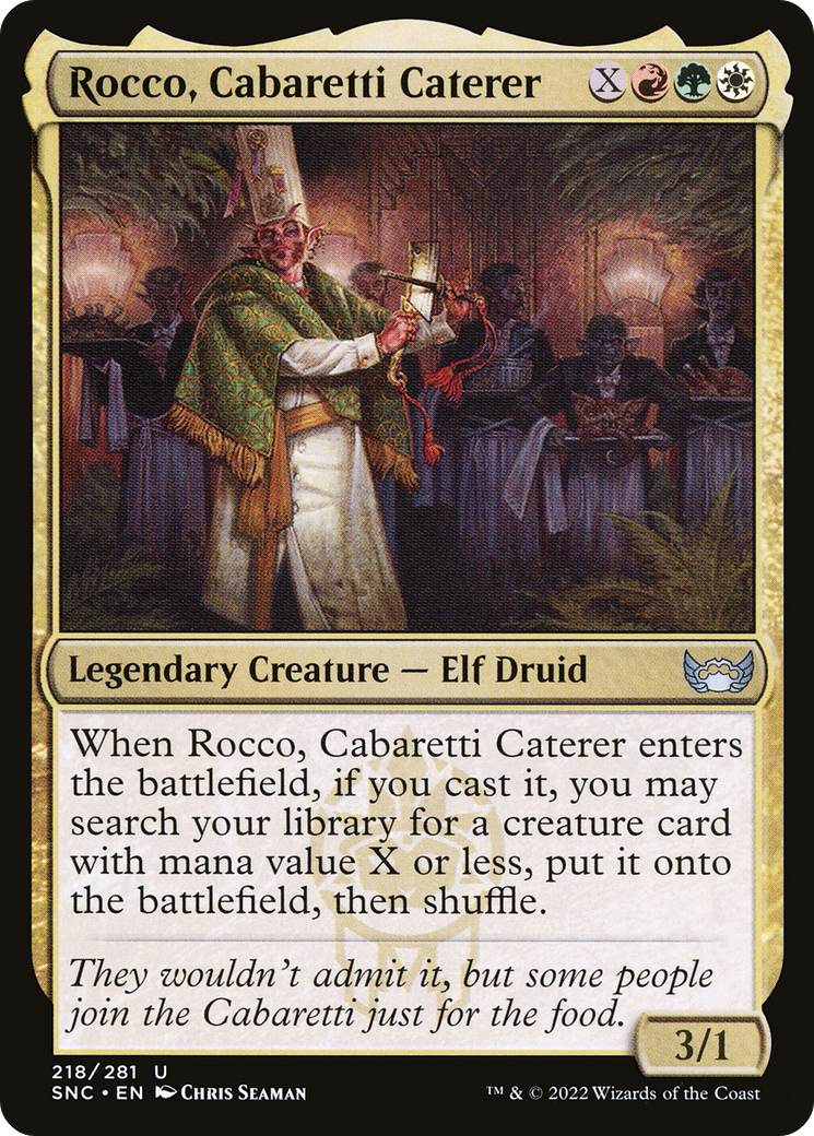 Image of Rocco, Cabaretti Caterer [Streets of New Capenna]