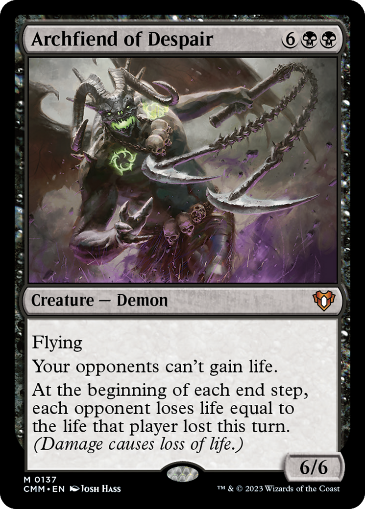 Image of Archfiend of Despair [Commander Masters]