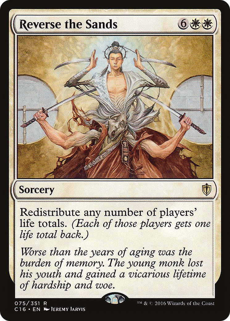 Image of Reverse the Sands [Commander 2016]
