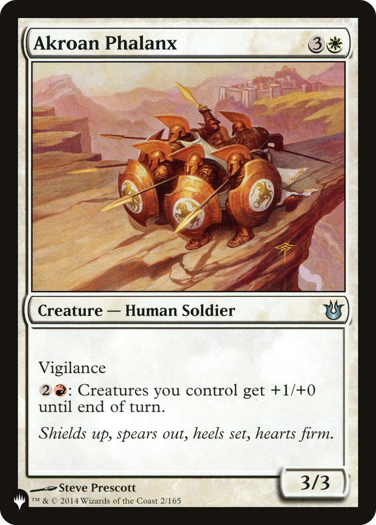 Image of Akroan Phalanx [The List]