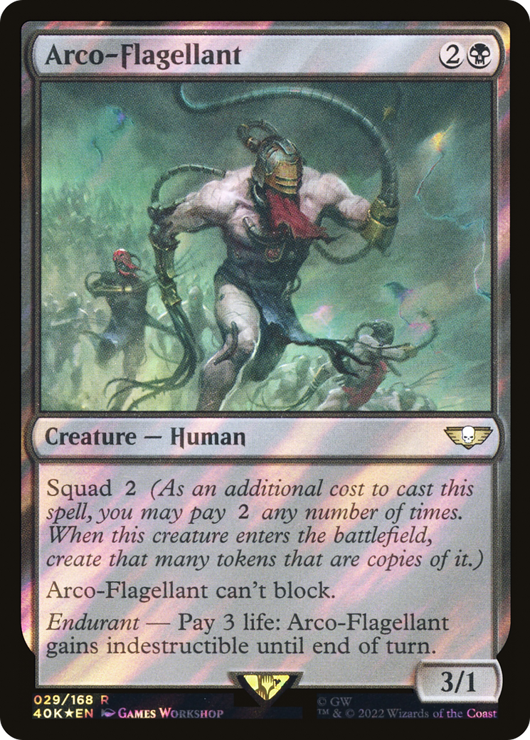 Image of Arco-Flagellant (Surge Foil) [Warhammer 40,000]