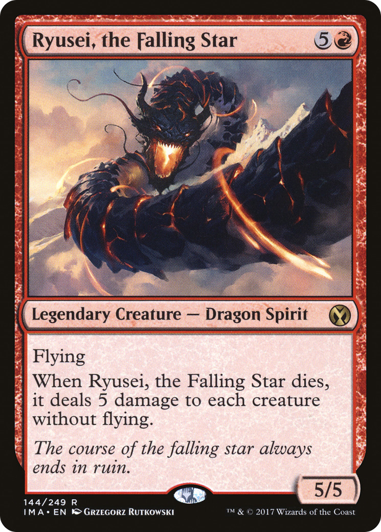 Image of Ryusei, the Falling Star [Iconic Masters]