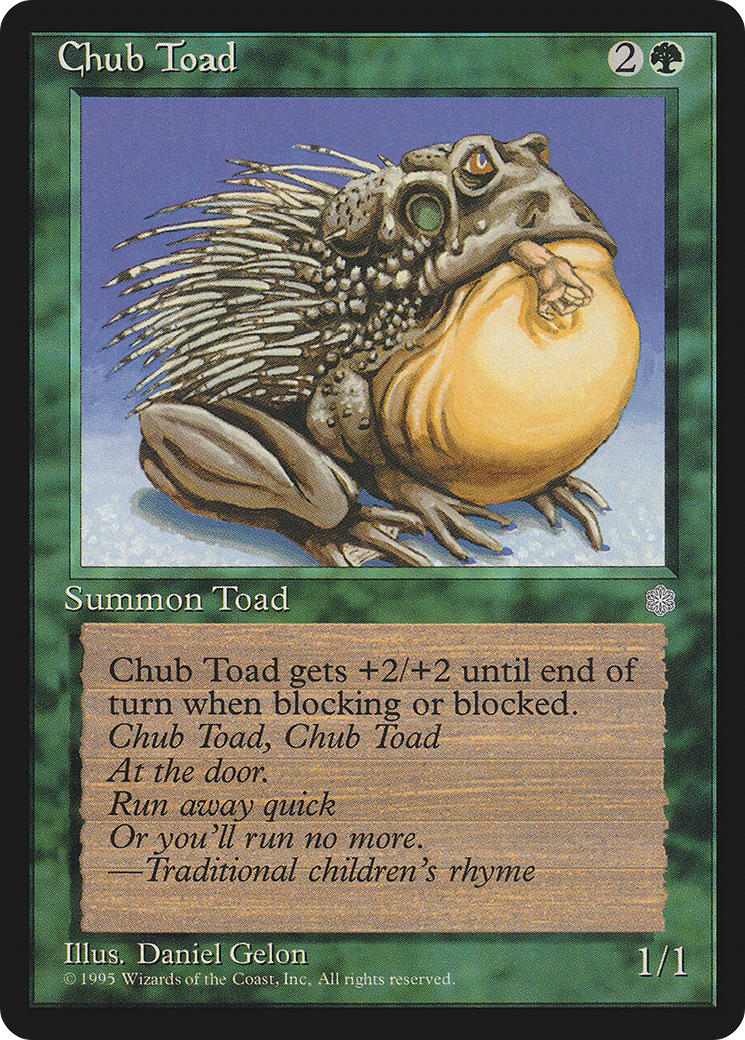Image of Chub Toad [Ice Age]
