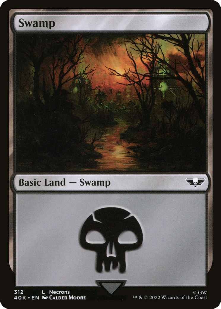 Image of Swamp (312) [Warhammer 40,000]