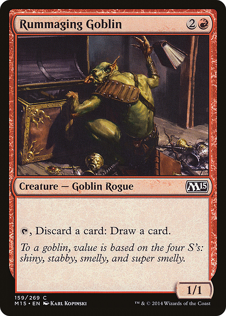 Image of Rummaging Goblin [Magic 2015]