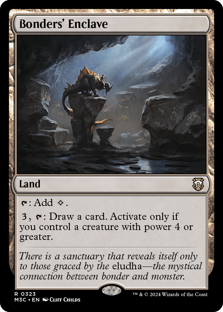 Image of Bonders' Enclave (Ripple Foil) [Modern Horizons 3 Commander]