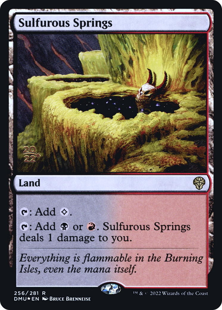 Image of Sulfurous Springs [Dominaria United Prerelease Promos]