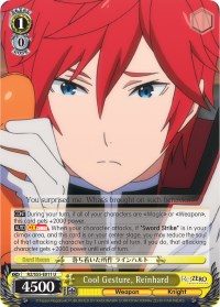 Image of Cool Gesture, Reinhard (RZ/S55-E011 U) [Re:ZERO Vol.2]