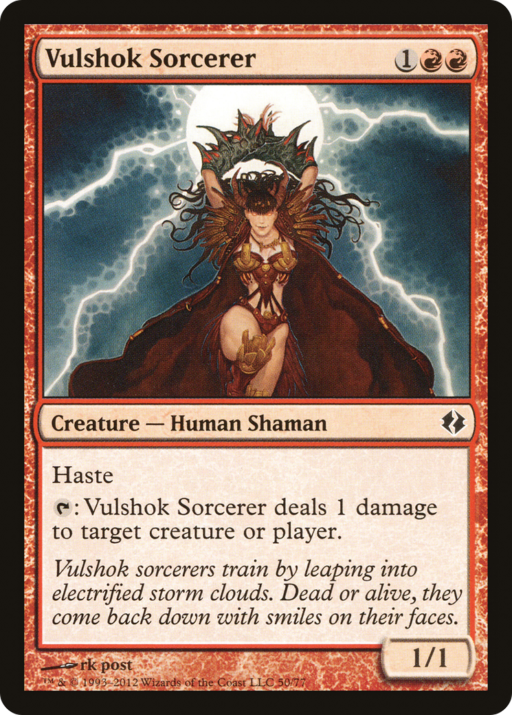 Image of Vulshok Sorcerer [Duel Decks: Venser vs. Koth]