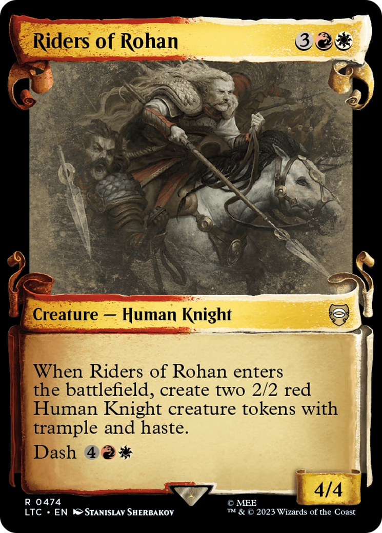 Image of Riders of Rohan [The Lord of the Rings: Tales of Middle-Earth Commander Showcase Scrolls]
