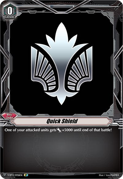 Image of Quick Shield (Angel Feather) (V-BT12/SP26EN) [Divine Lightning Radiance]