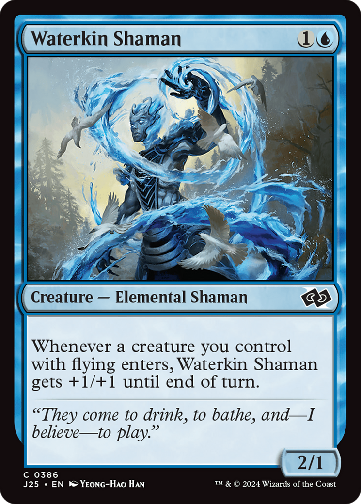 Image of Waterkin Shaman [Foundations Jumpstart]