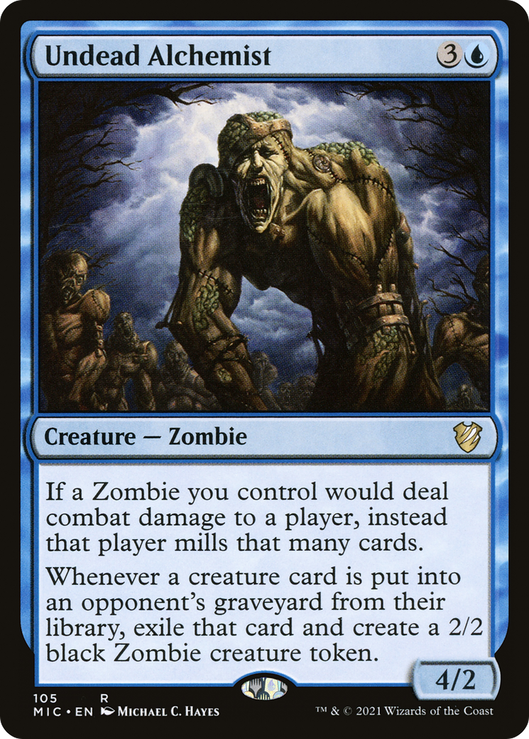 Image of Undead Alchemist [Innistrad: Midnight Hunt Commander]