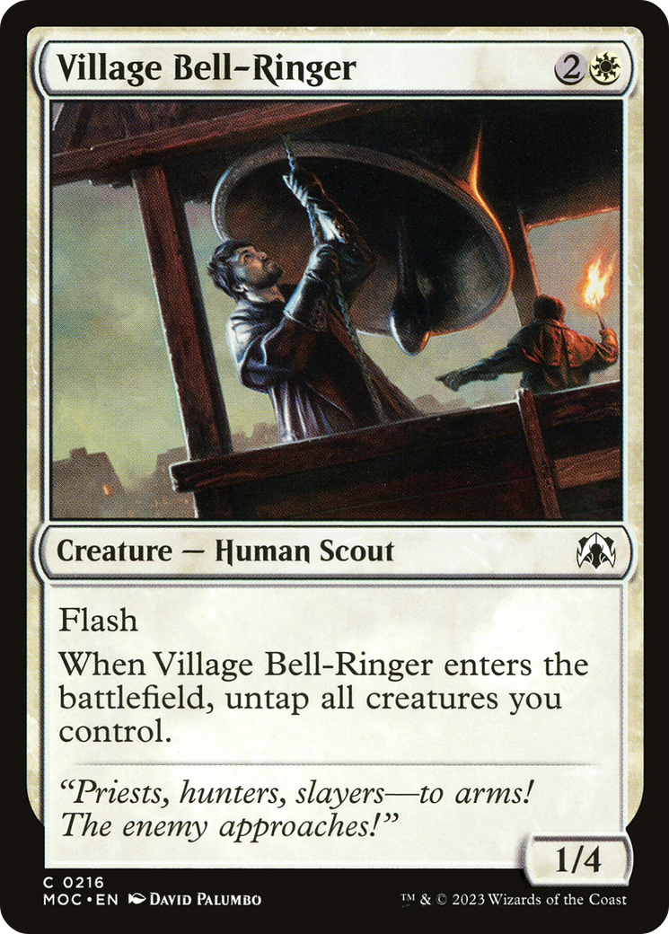 Image of Village Bell-Ringer [March of the Machine Commander]