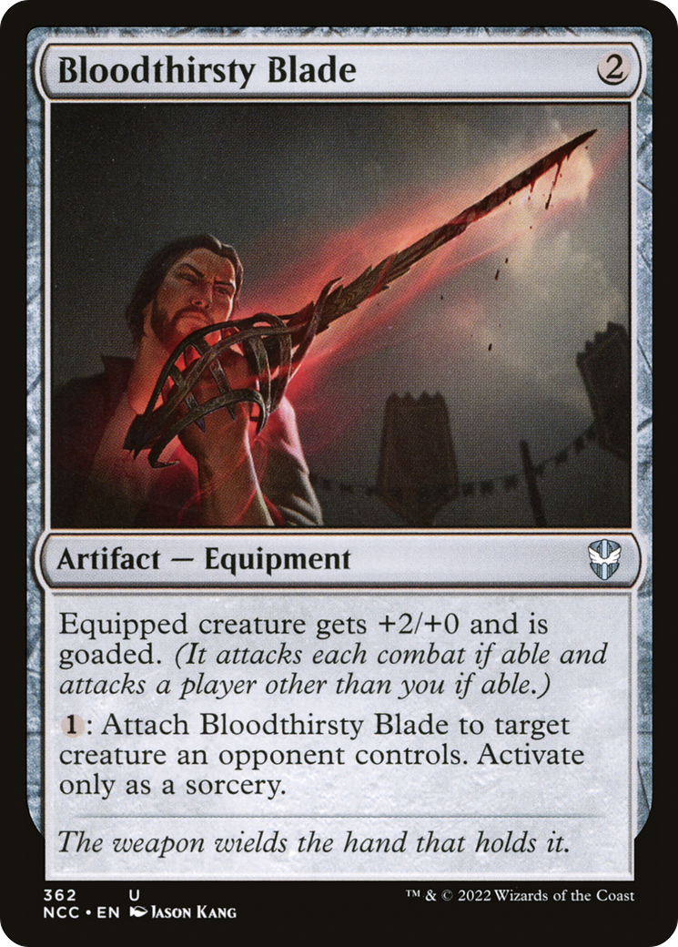 Image of Bloodthirsty Blade [Streets of New Capenna Commander]