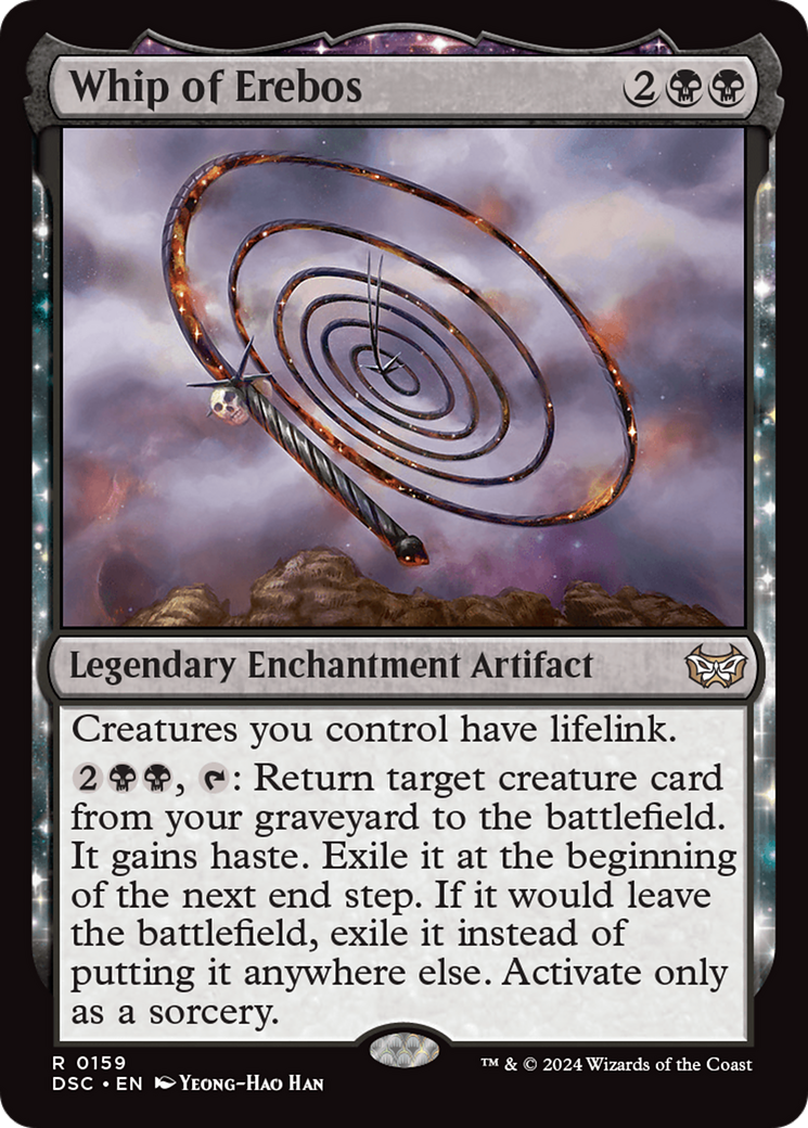Image of Whip of Erebos [Duskmourn: House of Horror Commander]