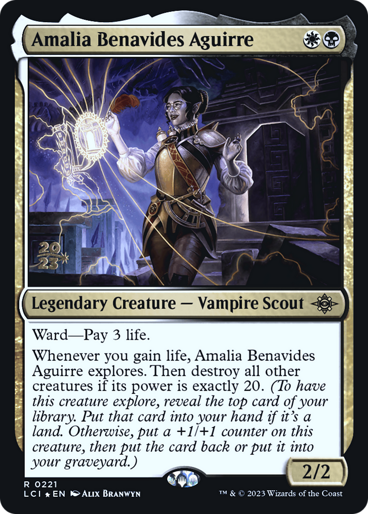 Image of Amalia Benavides Aguirre [The Lost Caverns of Ixalan Prerelease Cards]