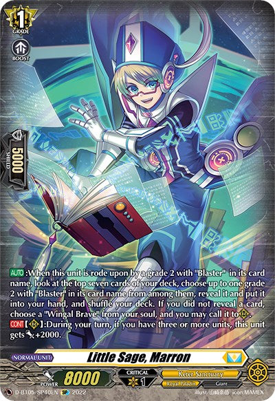 Image of Little Sage, Marron (D-BT05/SP40EN) [Triumphant Return of the Brave Heroes]