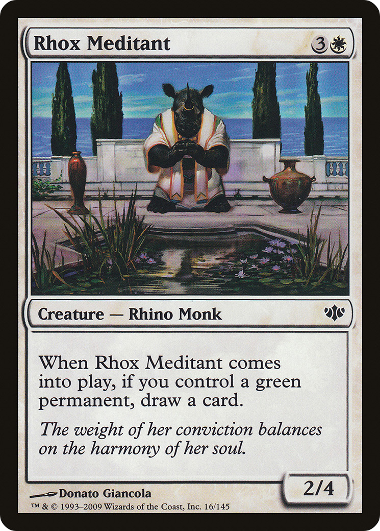 Image of Rhox Meditant [Conflux]
