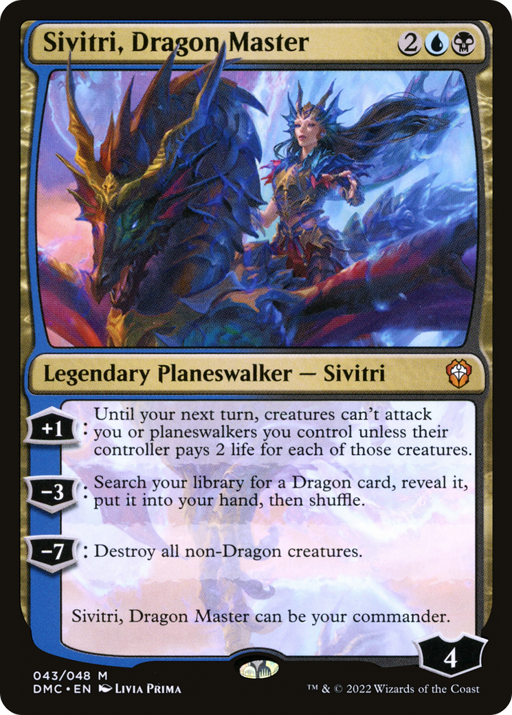 Image of Sivitri, Dragon Master [Dominaria United Commander]