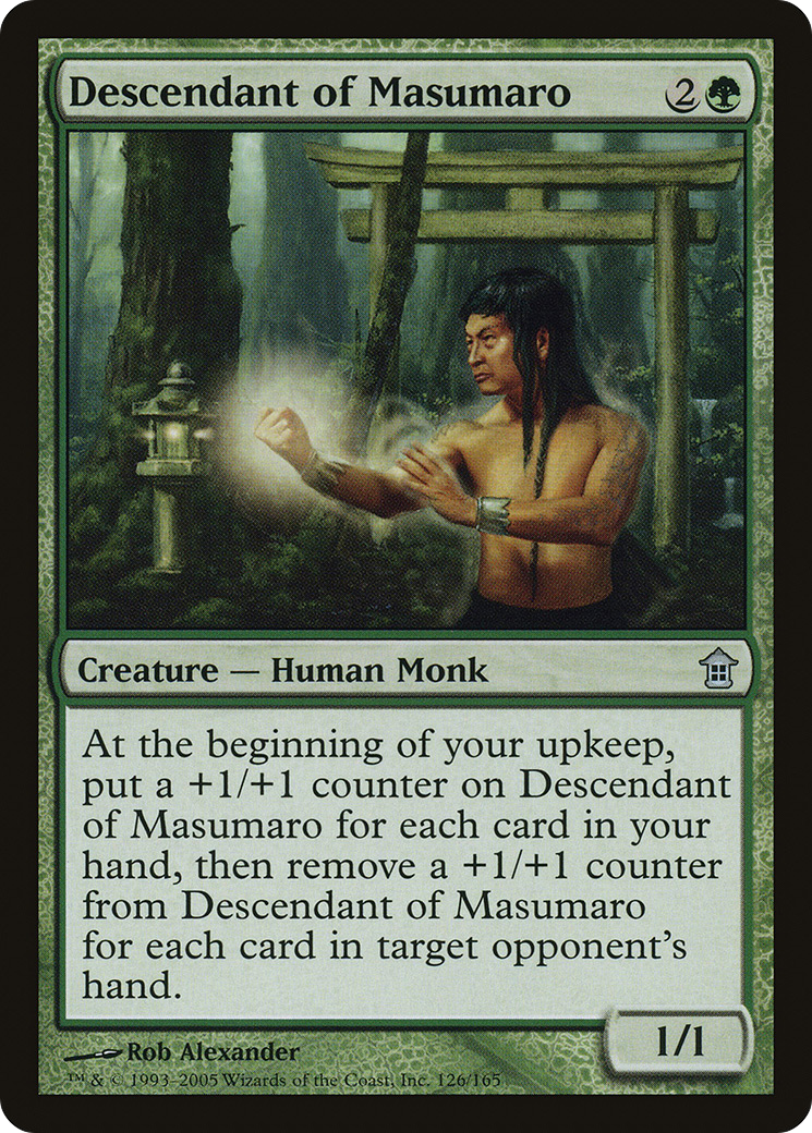 Image of Descendant of Masumaro [Saviors of Kamigawa]