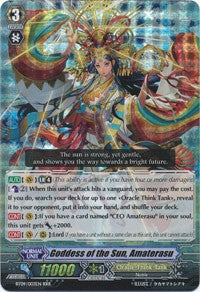 Image of Goddess of the Sun, Amaterasu (BT09/003EN) [Clash of Knights & Dragons]