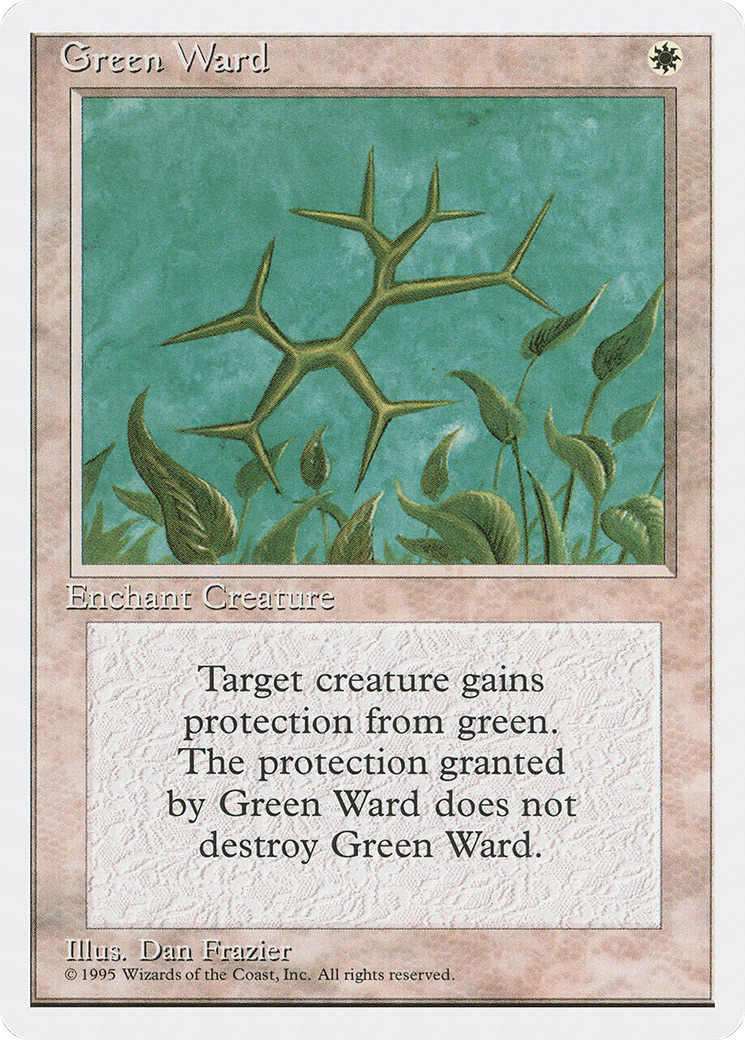 Image of Green Ward [Fourth Edition]