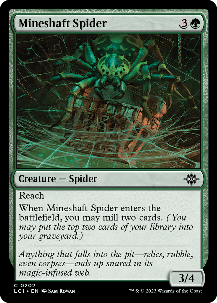 Image of Mineshaft Spider [The Lost Caverns of Ixalan]