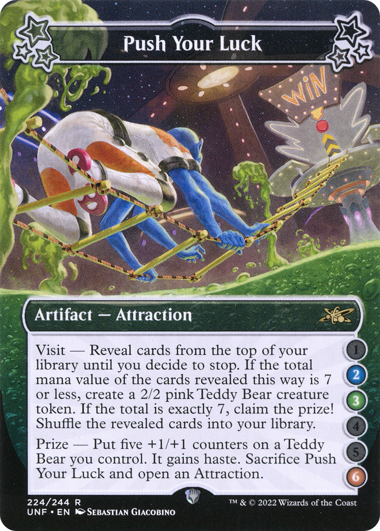 Image of Push Your Luck (2-3-6) [Unfinity]