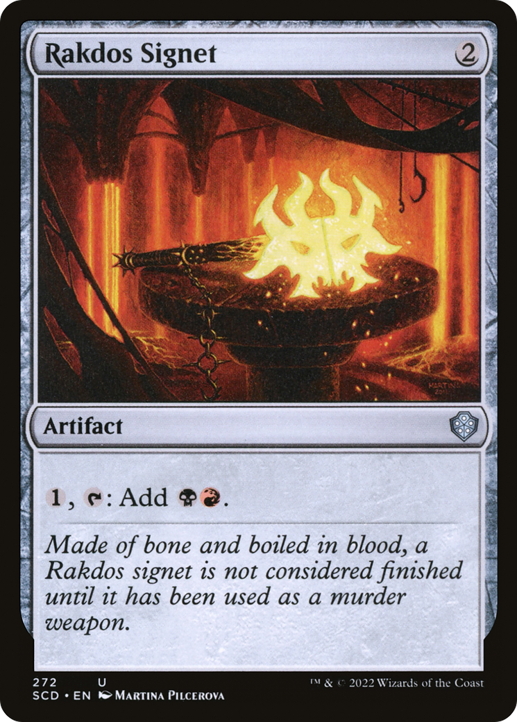 Image of Rakdos Signet [Starter Commander Decks]