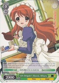Image of SOS Brigade's Mascot, Mikuru (SY/W08-E039 C) [The Melancholy of Haruhi Suzumiya]