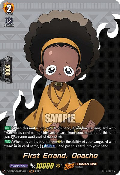 Image of First Errand, Opacho (D-TB03/SKR044EN) [Shaman King]