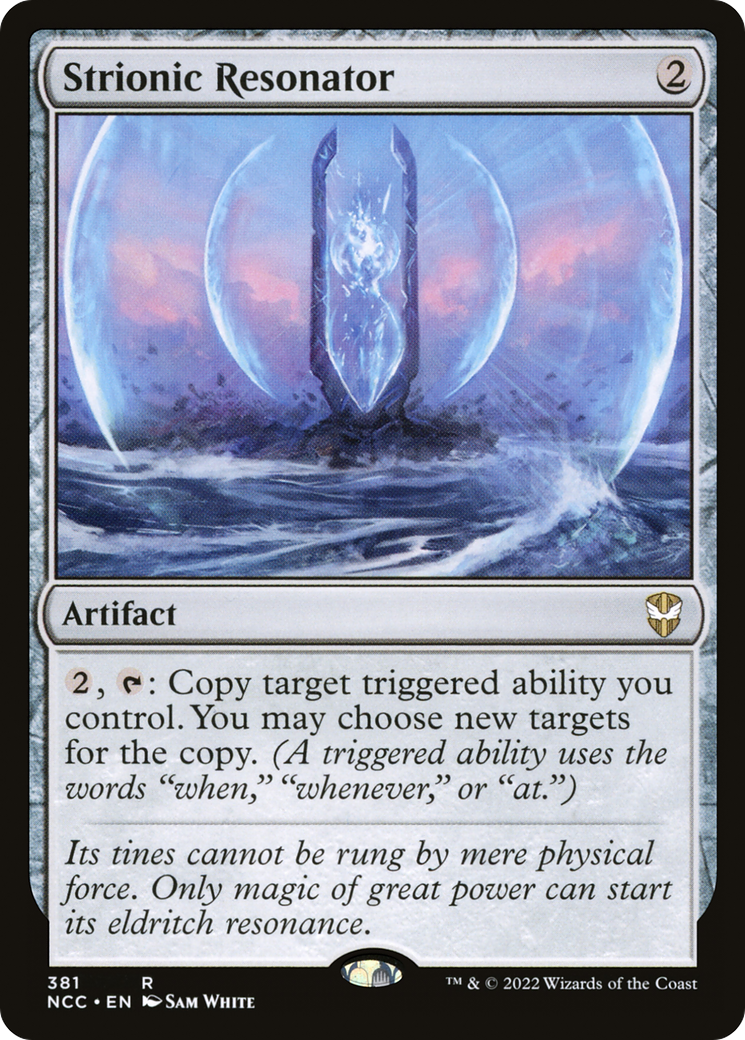 Image of Strionic Resonator [Streets of New Capenna Commander]