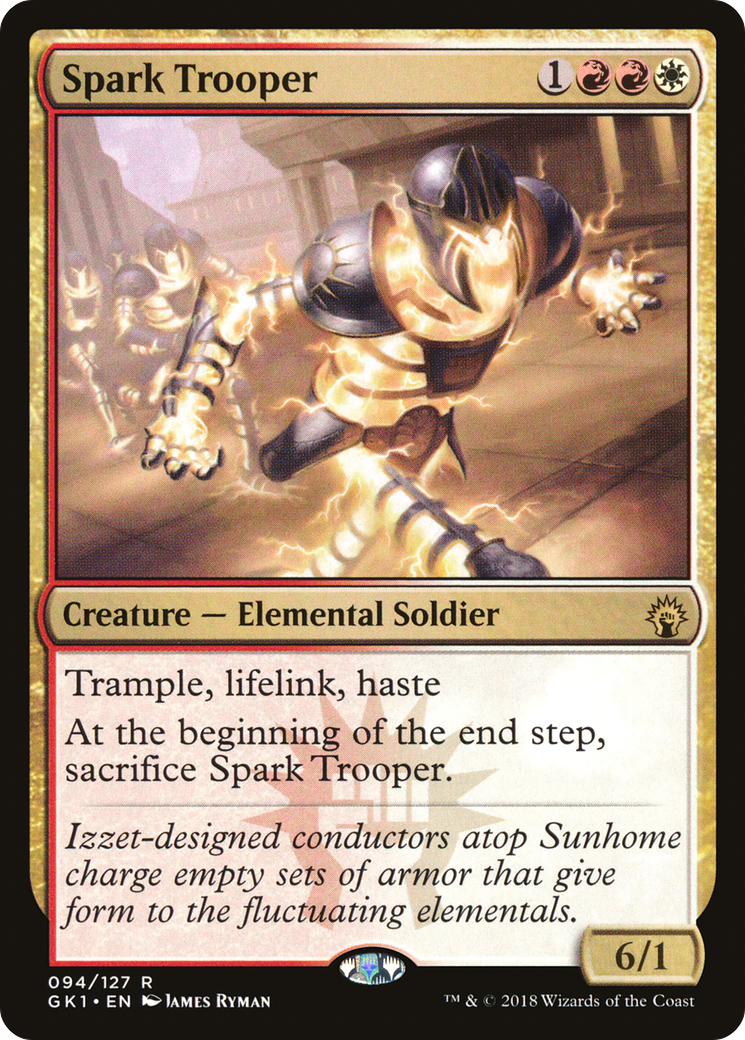 Image of Spark Trooper [Guilds of Ravnica Guild Kit]
