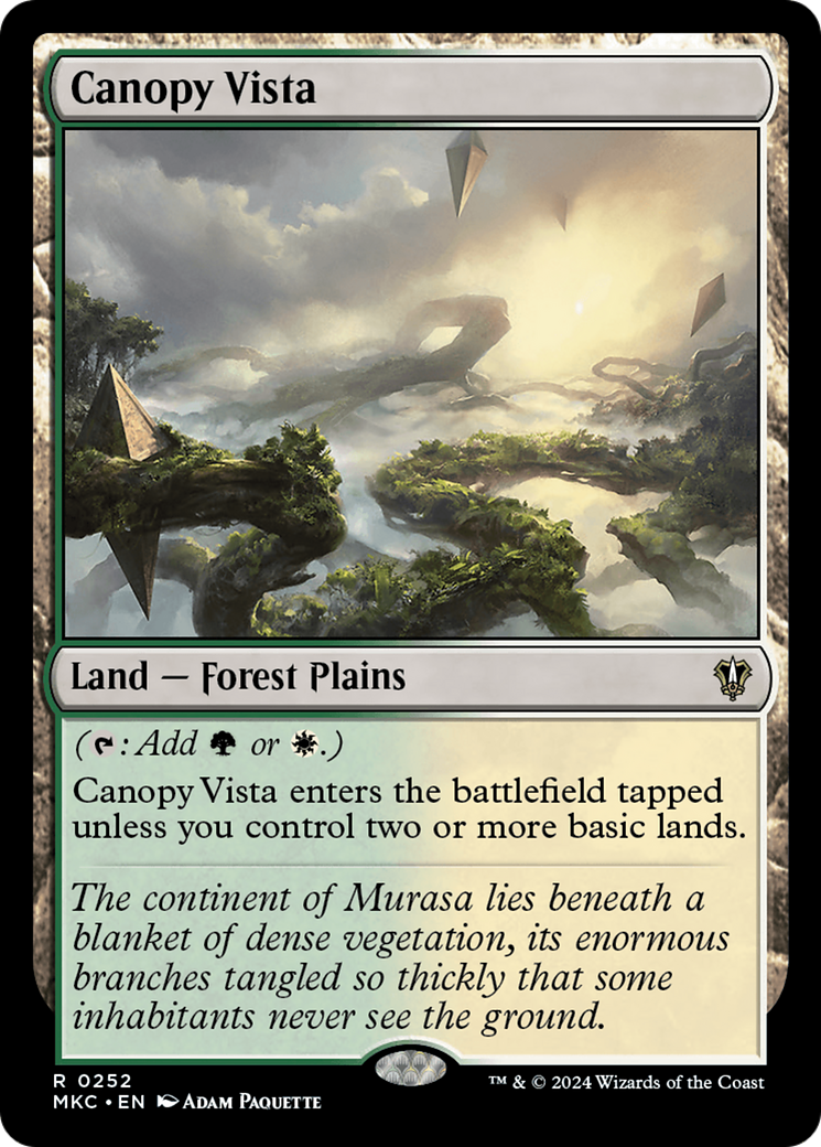 Image of Canopy Vista [Murders at Karlov Manor Commander]