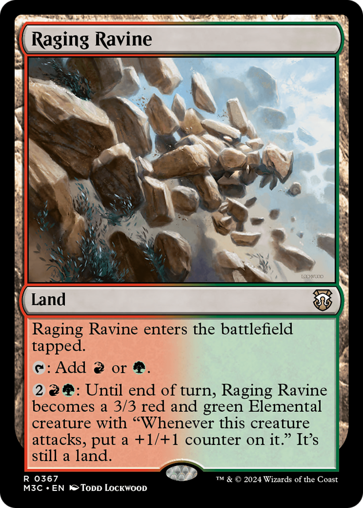 Image of Raging Ravine [Modern Horizons 3 Commander]