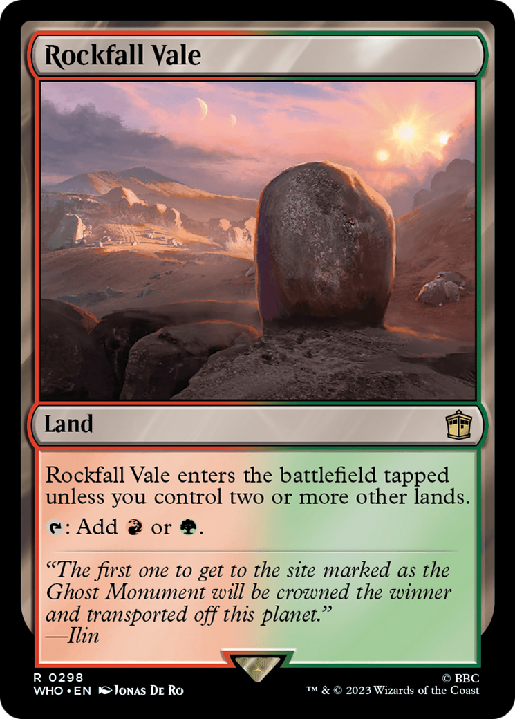 Image of Rockfall Vale [Doctor Who]