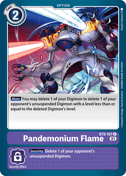 Image of Pandemonium Flame [BT8-107] [New Awakening]