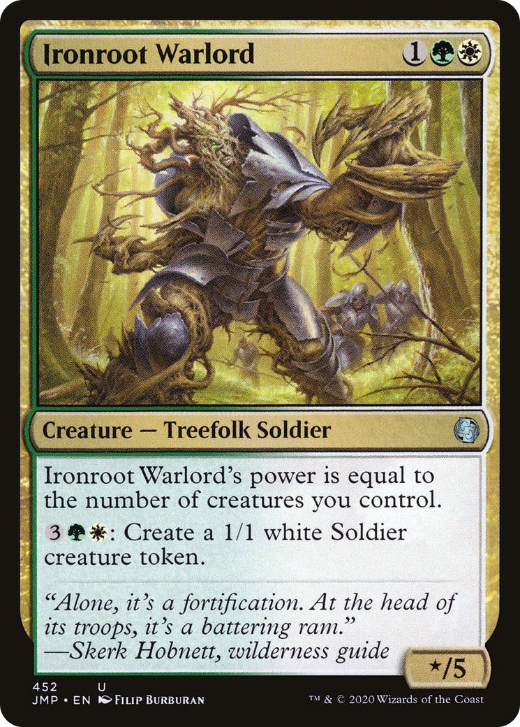 Image of Ironroot Warlord [Jumpstart]